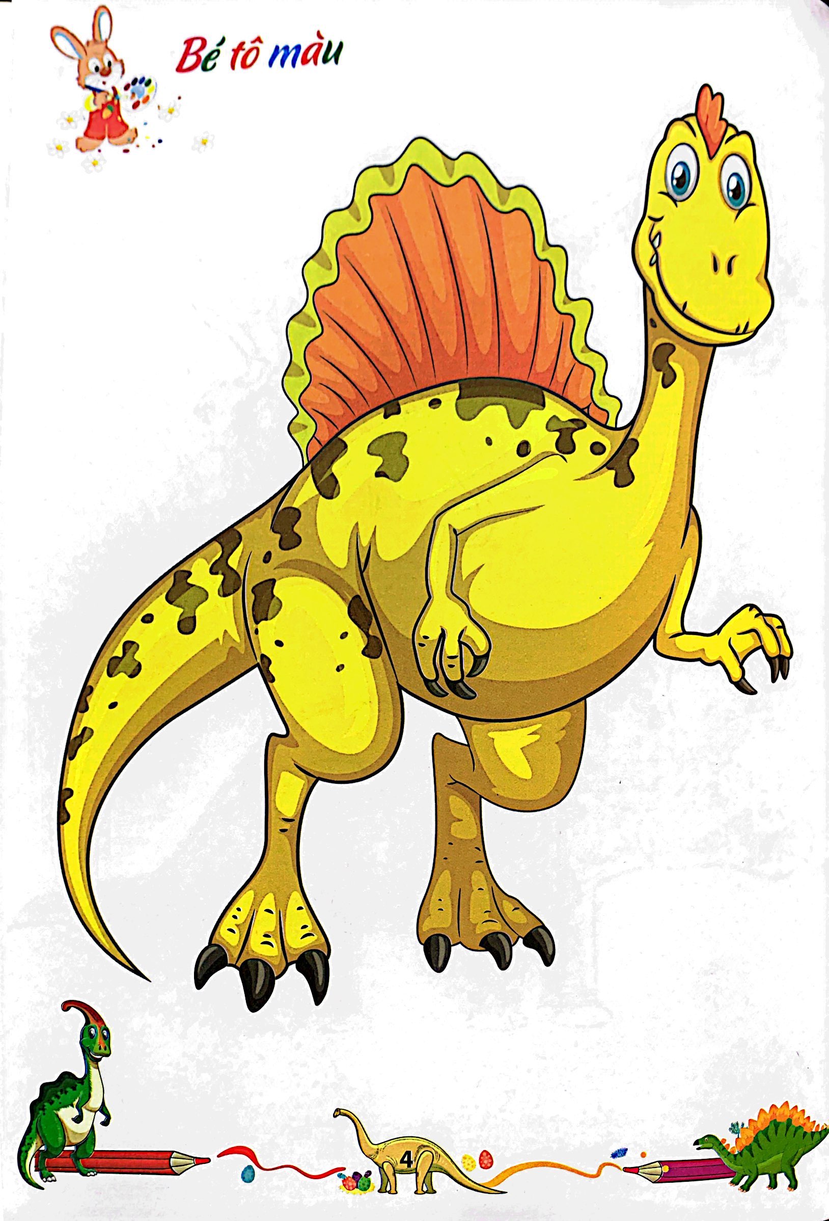 bộ tô màu khủng long - tập 5 (2022)