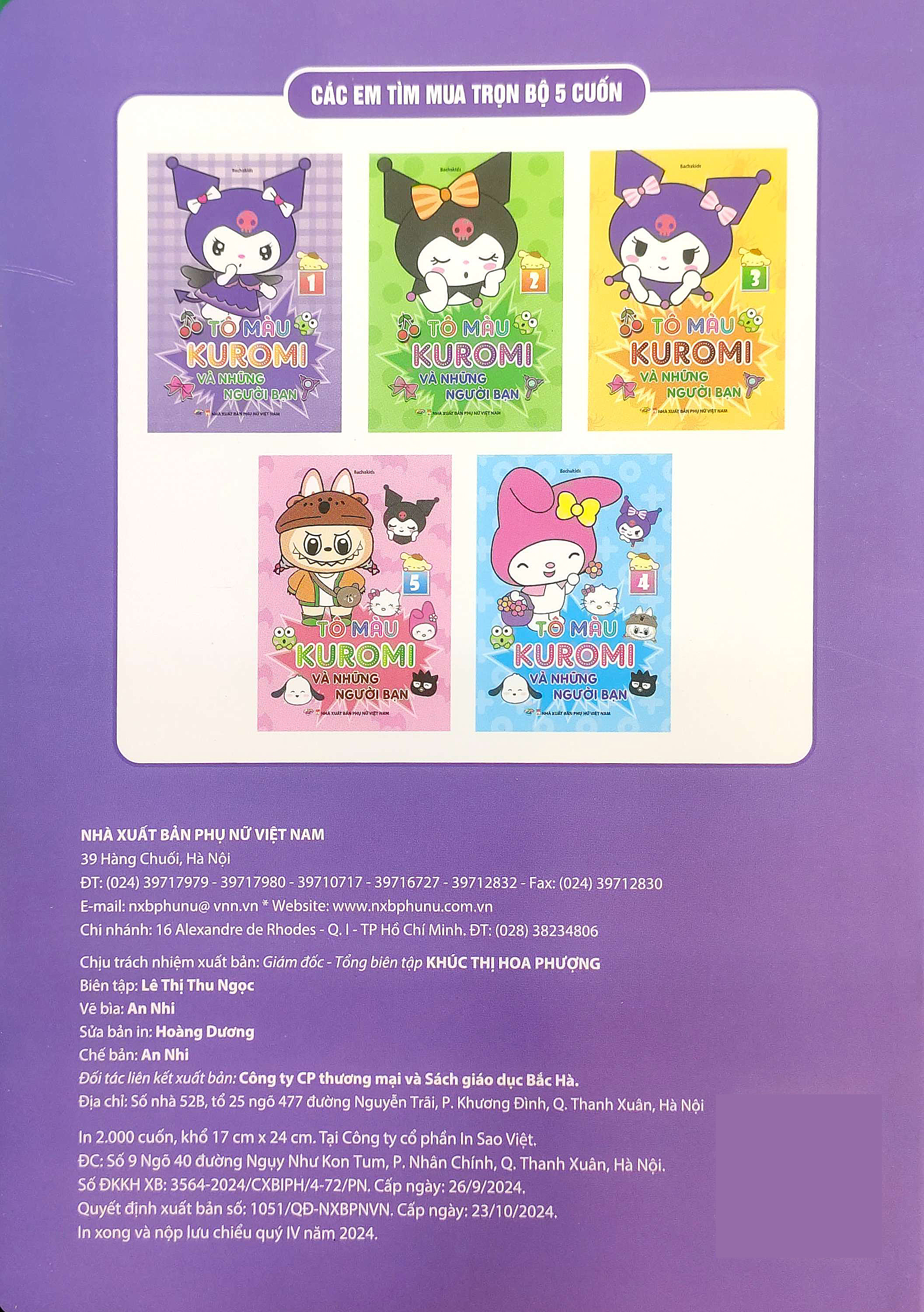 Bo
						
										
										To Mau Kuromi Va Nhung Nguoi Ban 1