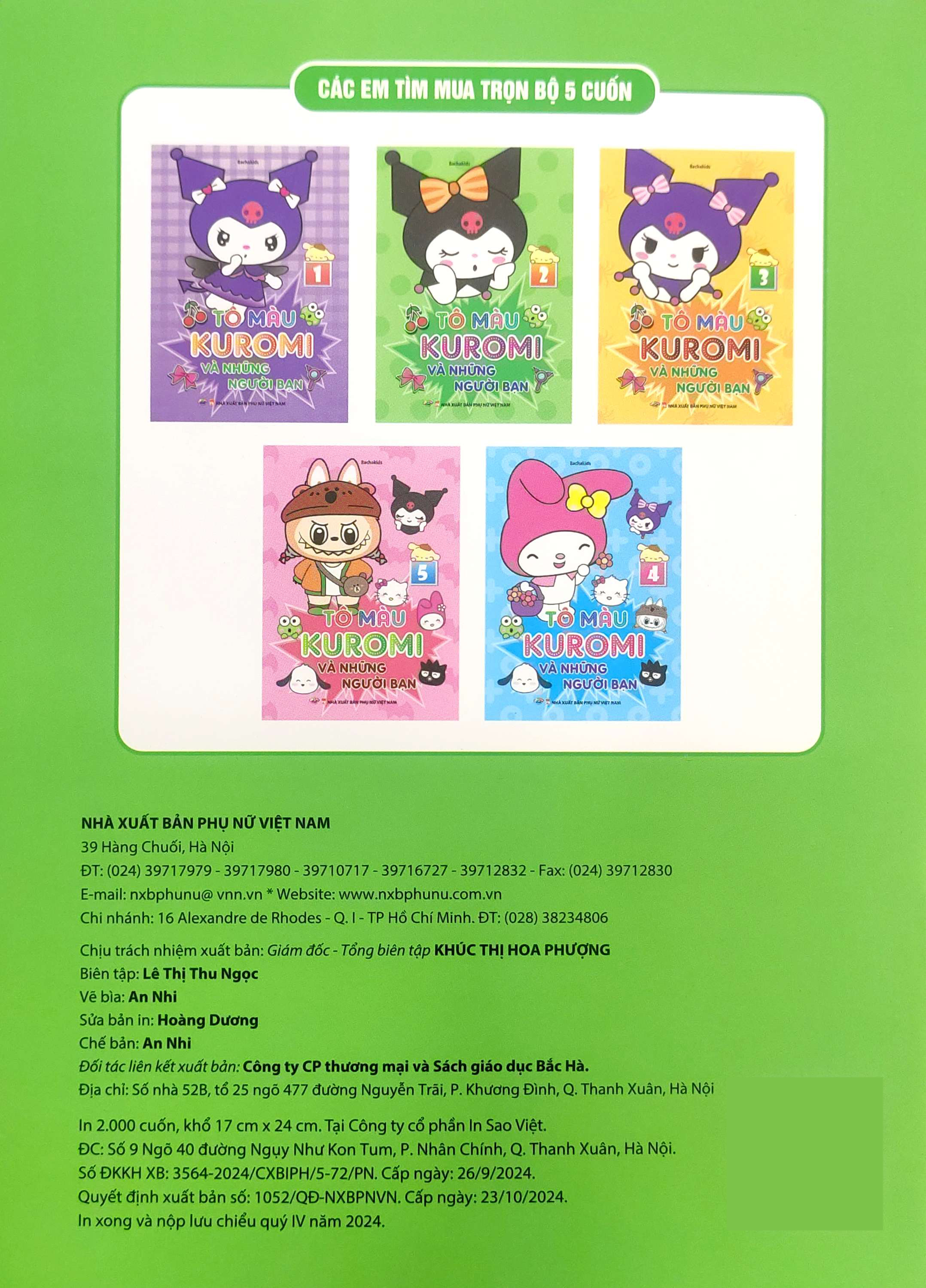 Bo
						
										
										To Mau Kuromi Va Nhung Nguoi Ban 2