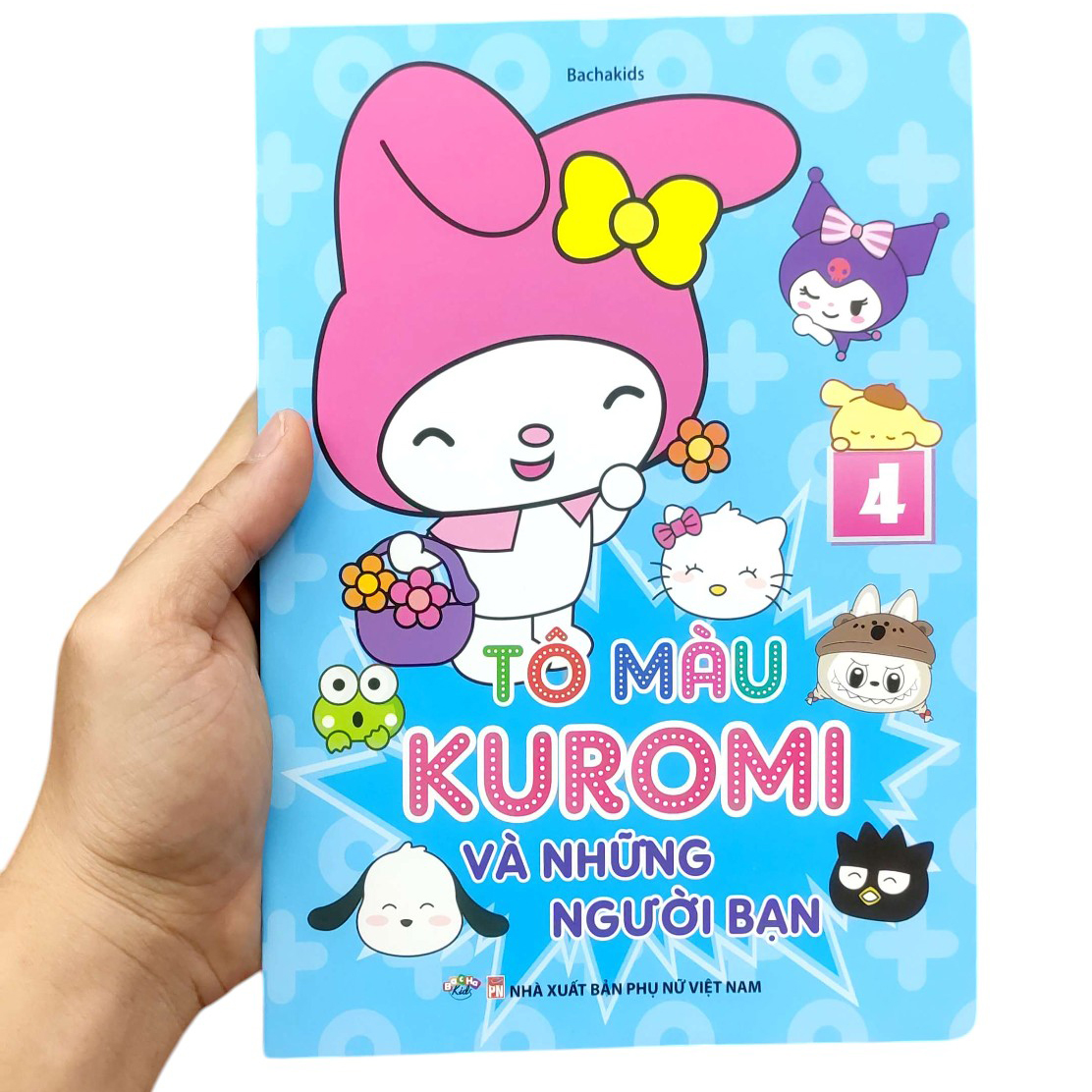 Bộ Tô Màu Kuromi Và Những Người Bạn 4