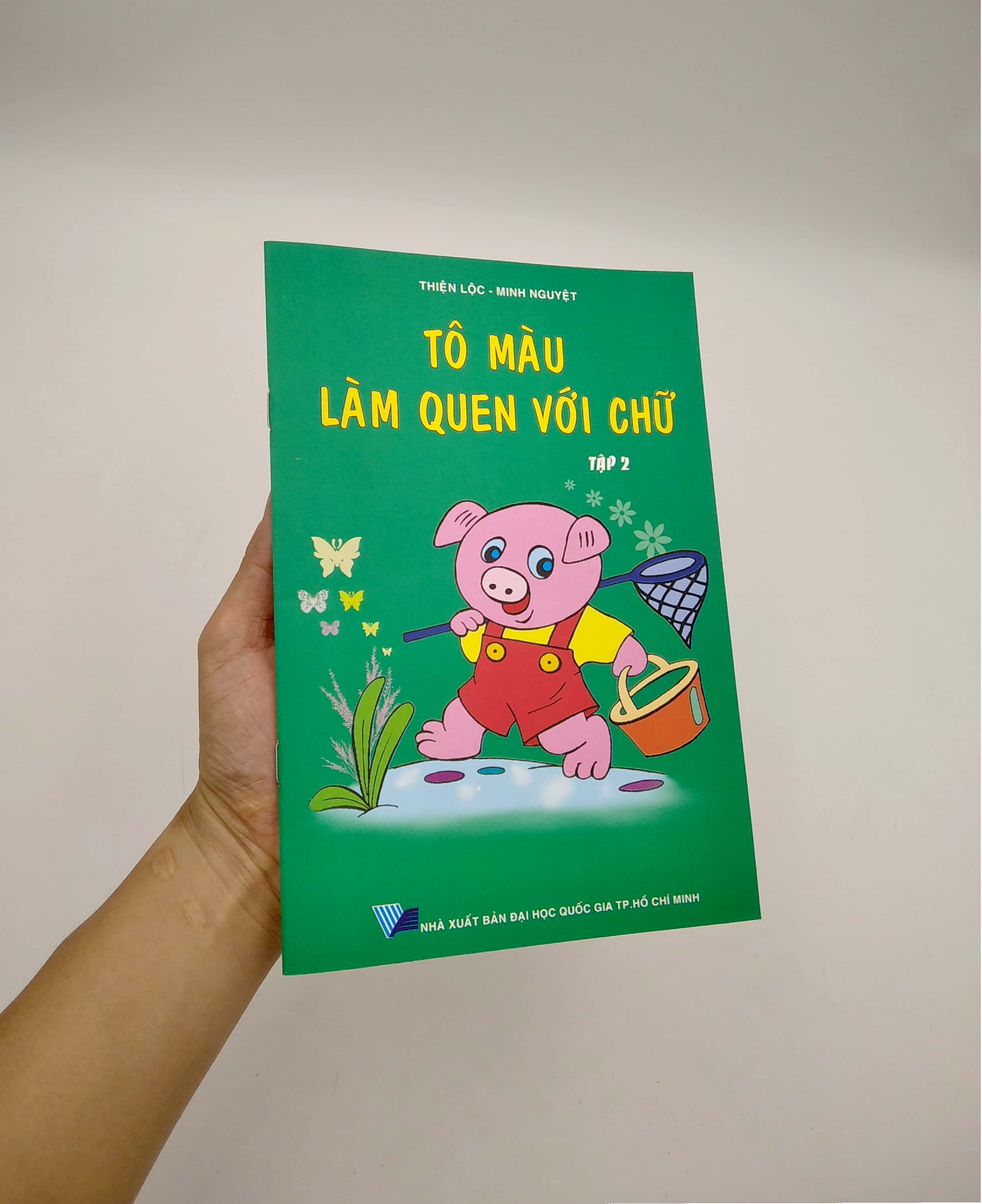 bộ tô màu làm quen với chữ - tập 2
