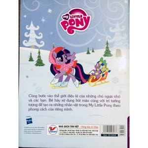 bộ tô màu my little pony - jumbo tô màu và các trò chơi 1