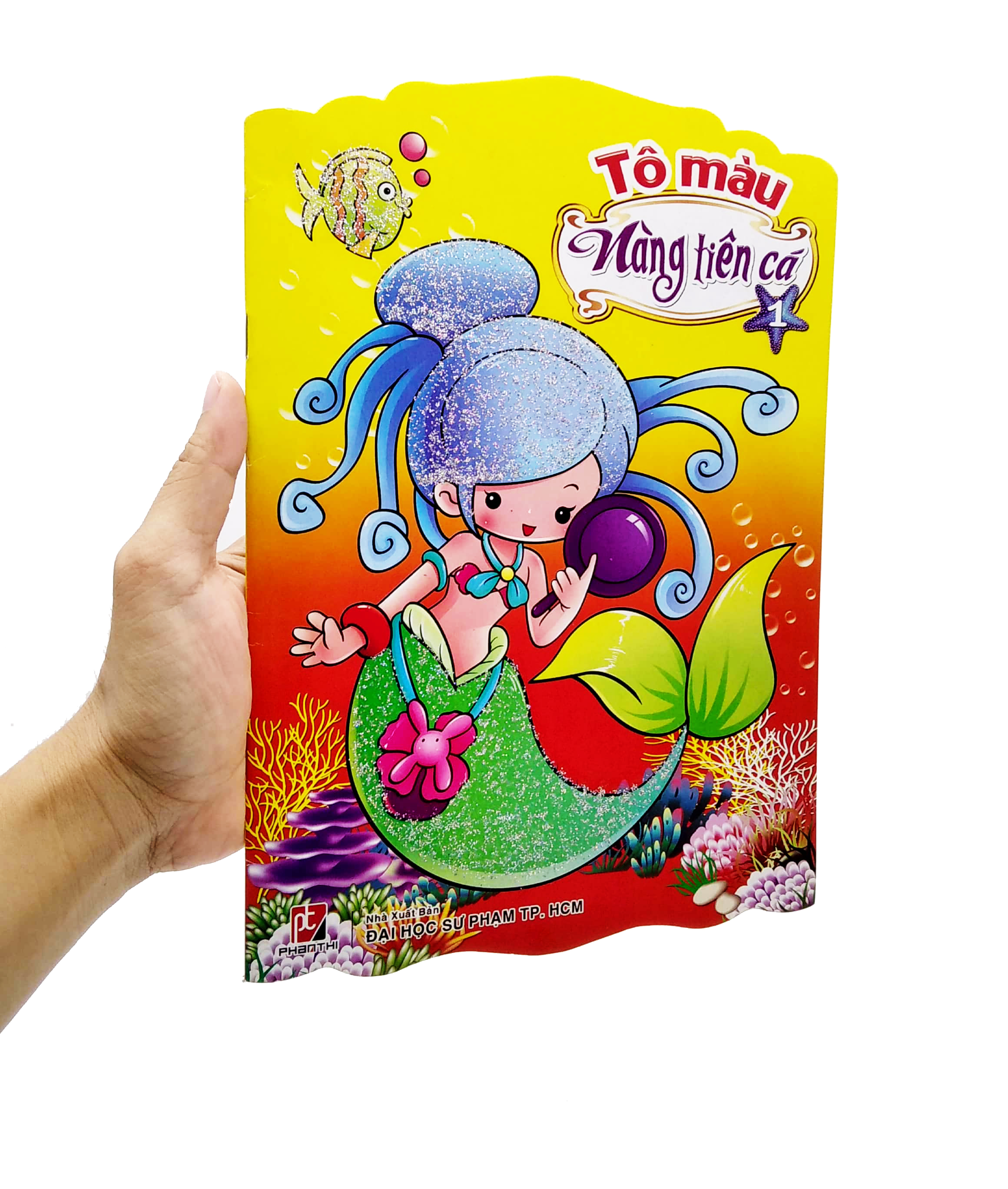 bộ tô màu nàng tiên cá - tập 1