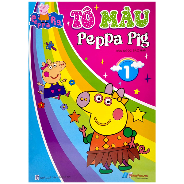 Bộ Tô Màu Peppa Pig - Tập 2 (Tái Bản 2024)