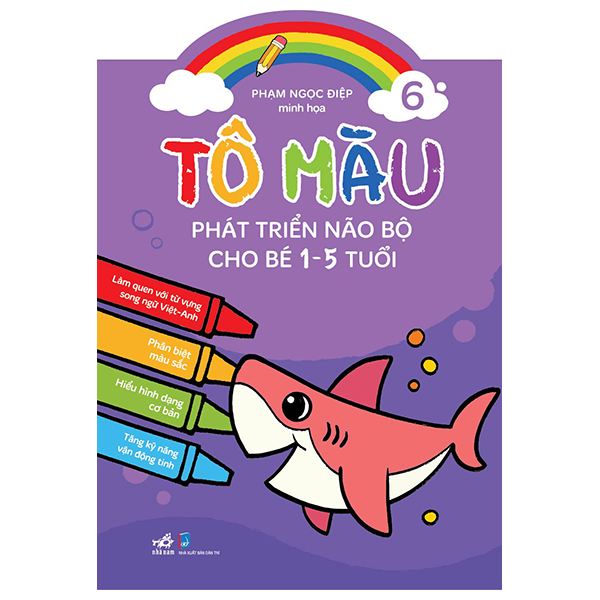 Bộ
						
										
										Tô Màu Phát Triển Não Bộ Cho Bé 1-5 Tuổi - Tập 15 - Đại Dương Diệu Kỳ