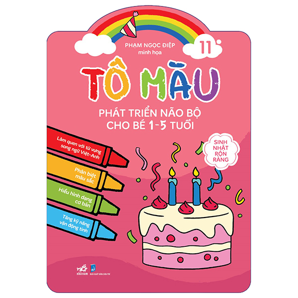 Bộ
						
										
										Tô Màu Phát Triển Não Bộ Cho Bé 1-5 Tuổi - Tập 16 - Thiên Nhiên Muôn Màu