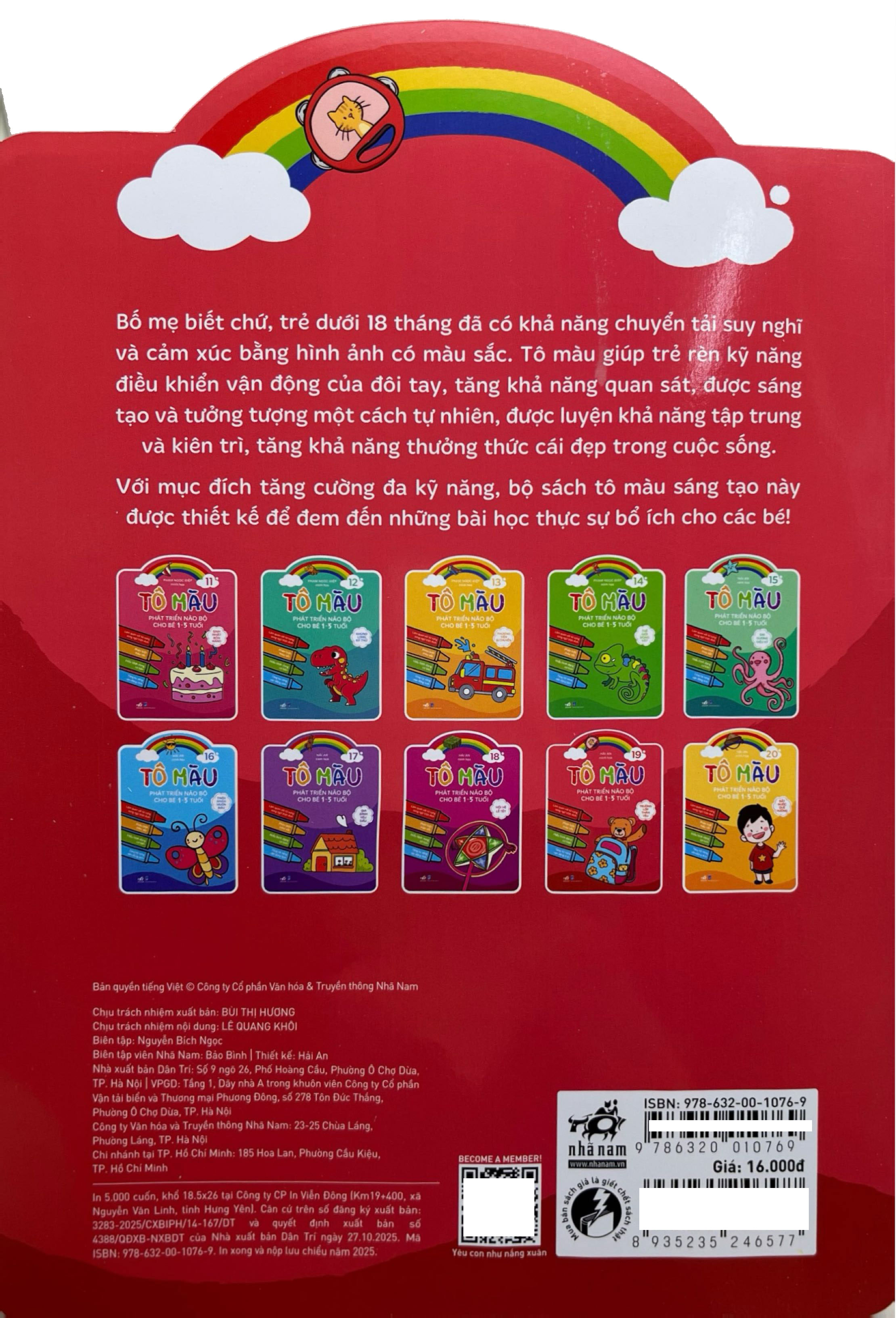 Bo
						
										
										To Mau Phat Trien Nao Bo Cho Be 1-5 Tuoi - Tap 19 - Truong Lop Than Yeu