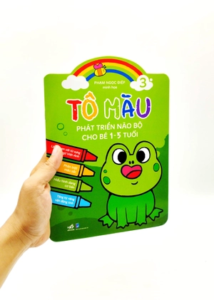 bộ tô màu phát triển trí não bộ cho bé 1-5 tuổi - tập 3