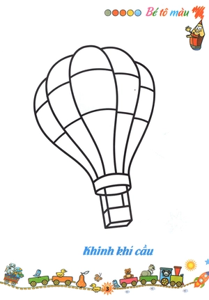 bộ tô màu phương tiện giao thông 2: trên bầu trời