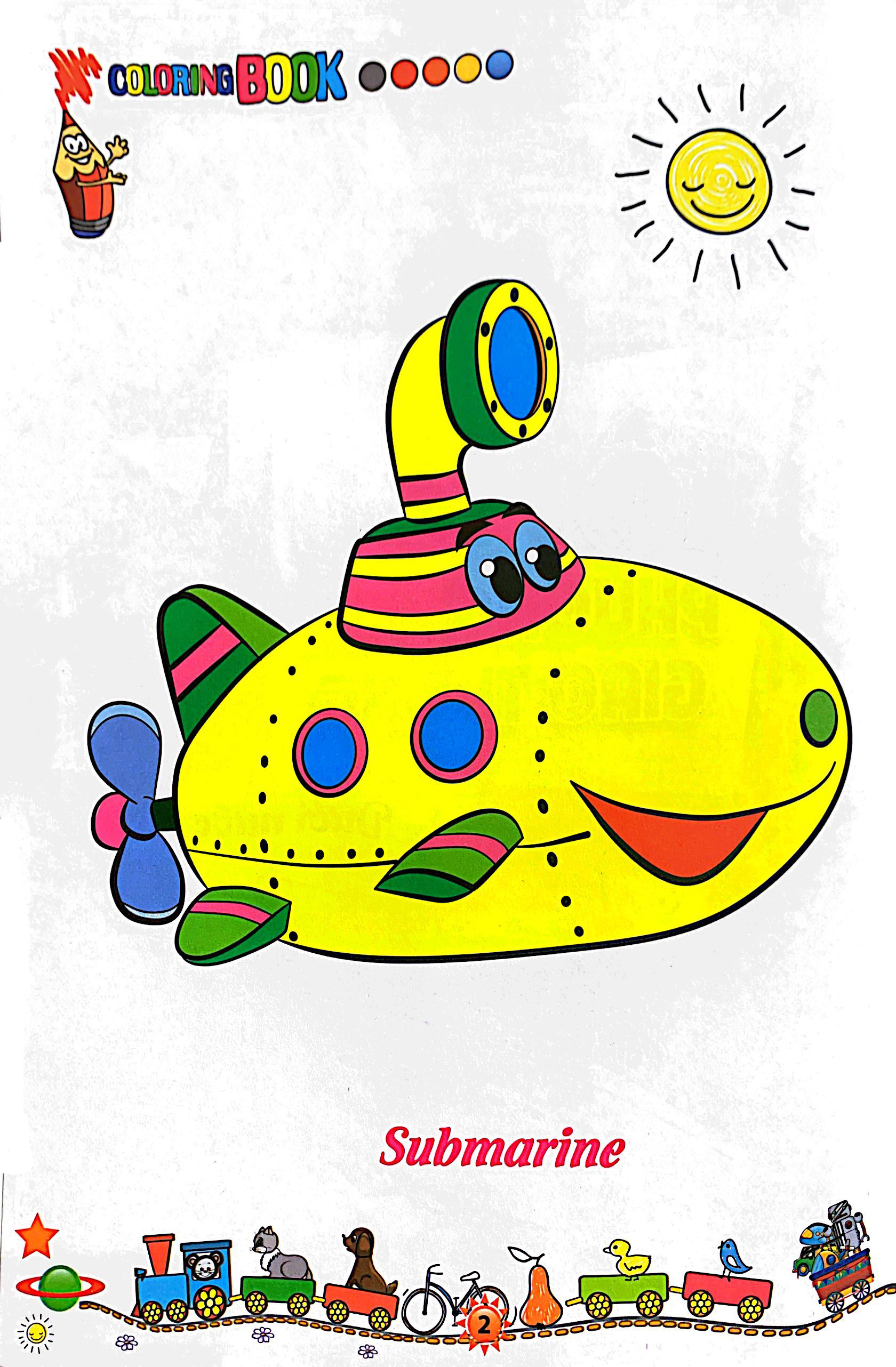 bộ tô màu phương tiện giao thông 3: dưới nước (tái bản 2021)