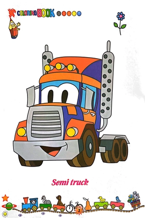 bộ tô màu phương tiện giao thông 4: trên công trường (tái bản 2021)