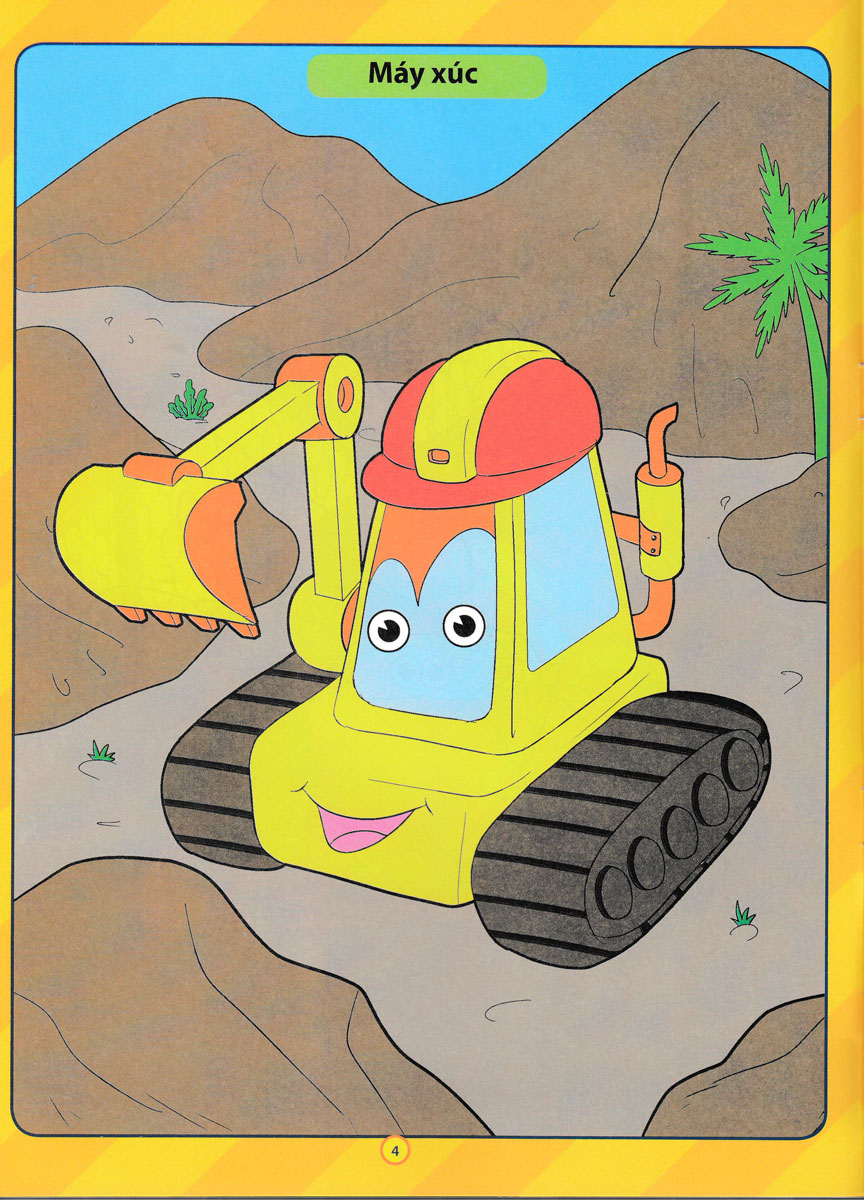 bộ tô màu phương tiện giao thông - tập 2