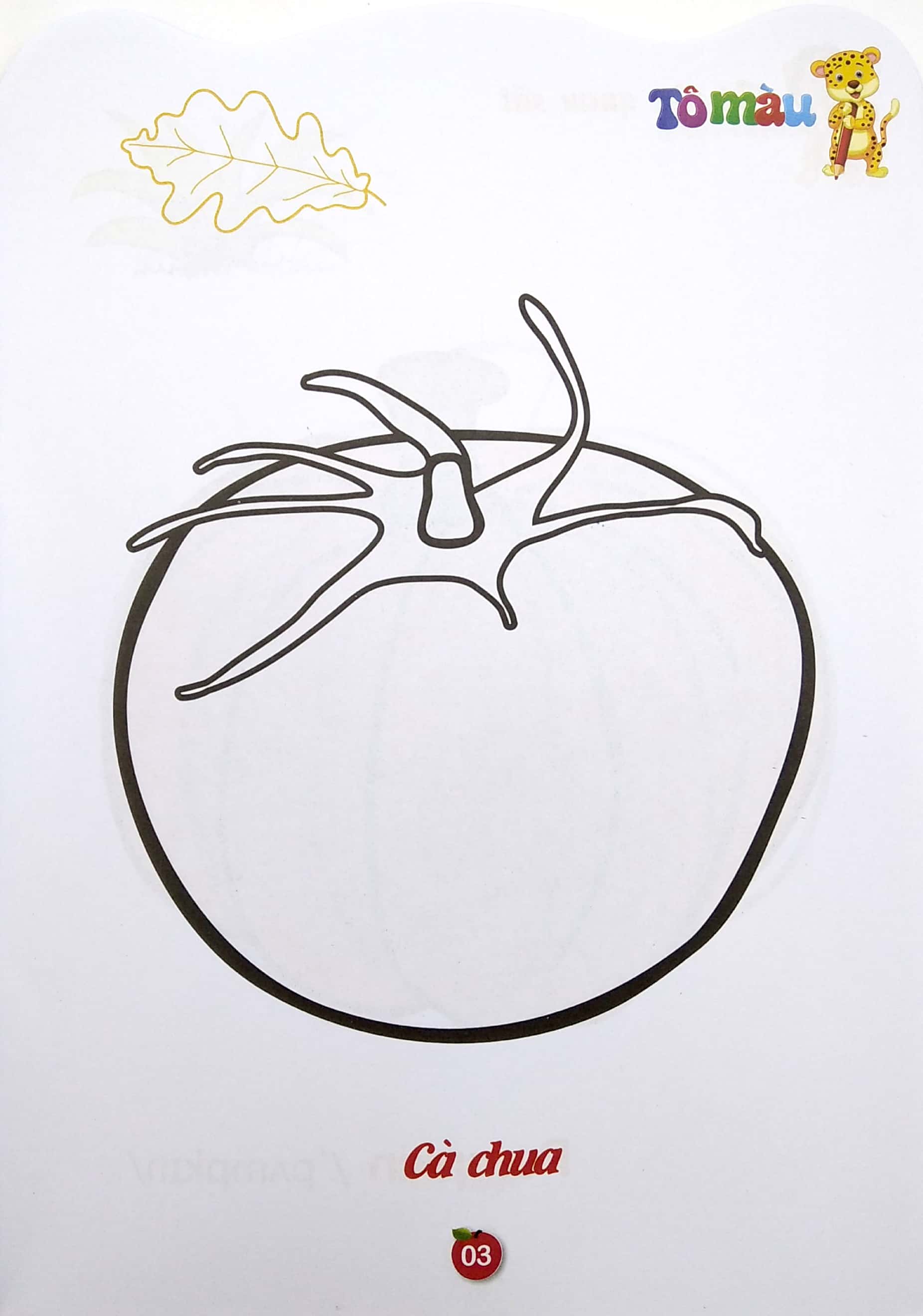 bộ tô màu rau-củ- quả- song ngữ anh-việt - tập 2 (tái bản 2023)