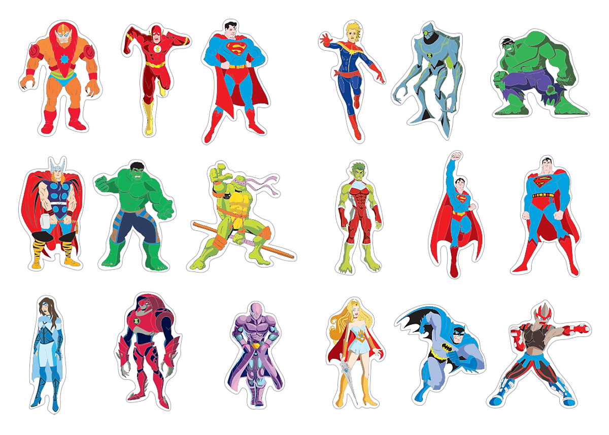 bộ tô màu rèn luyện iq eq cq - super heroes siêu anh hùng - tập 4 - tặng kèm sticker