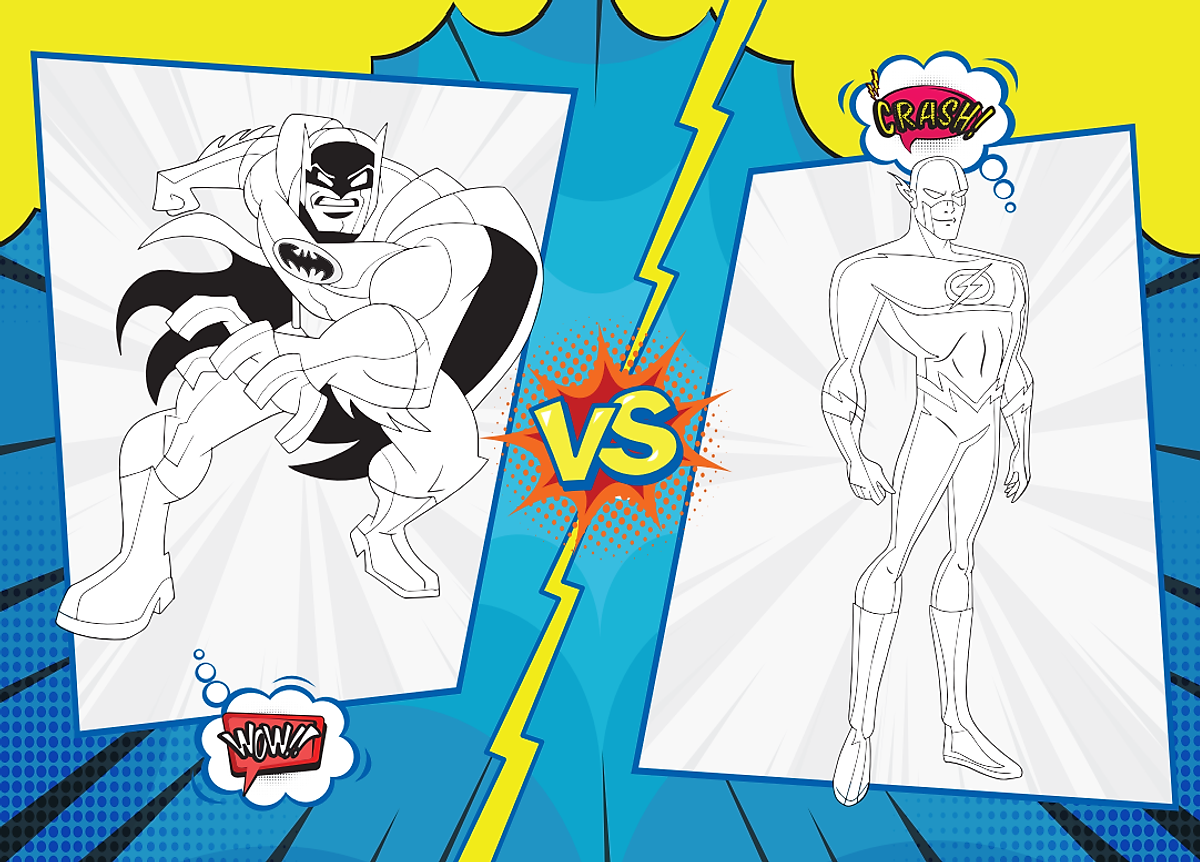 bộ tô màu rèn luyện iq eq cq - super heroes siêu anh hùng - tập 5 - tặng kèm sticker