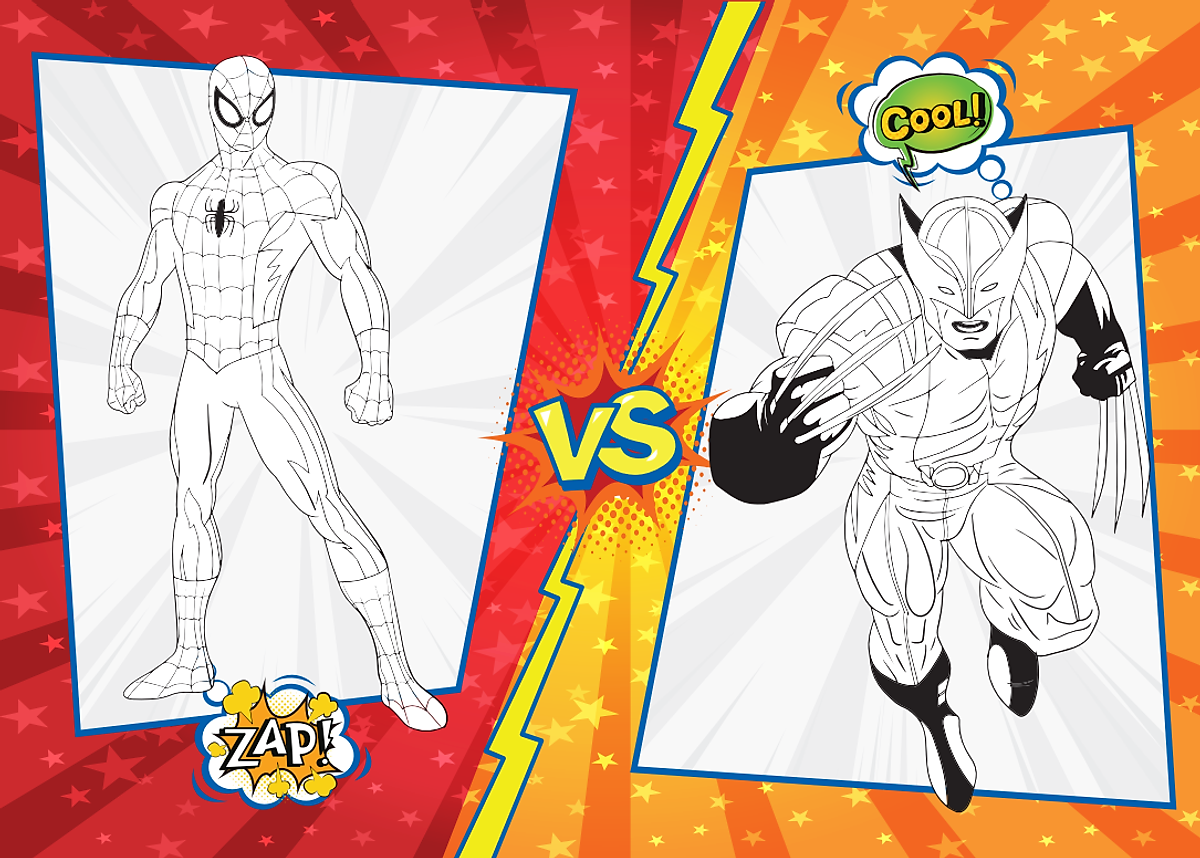 bộ tô màu rèn luyện iq eq cq - super heroes siêu anh hùng - tập 5 - tặng kèm sticker