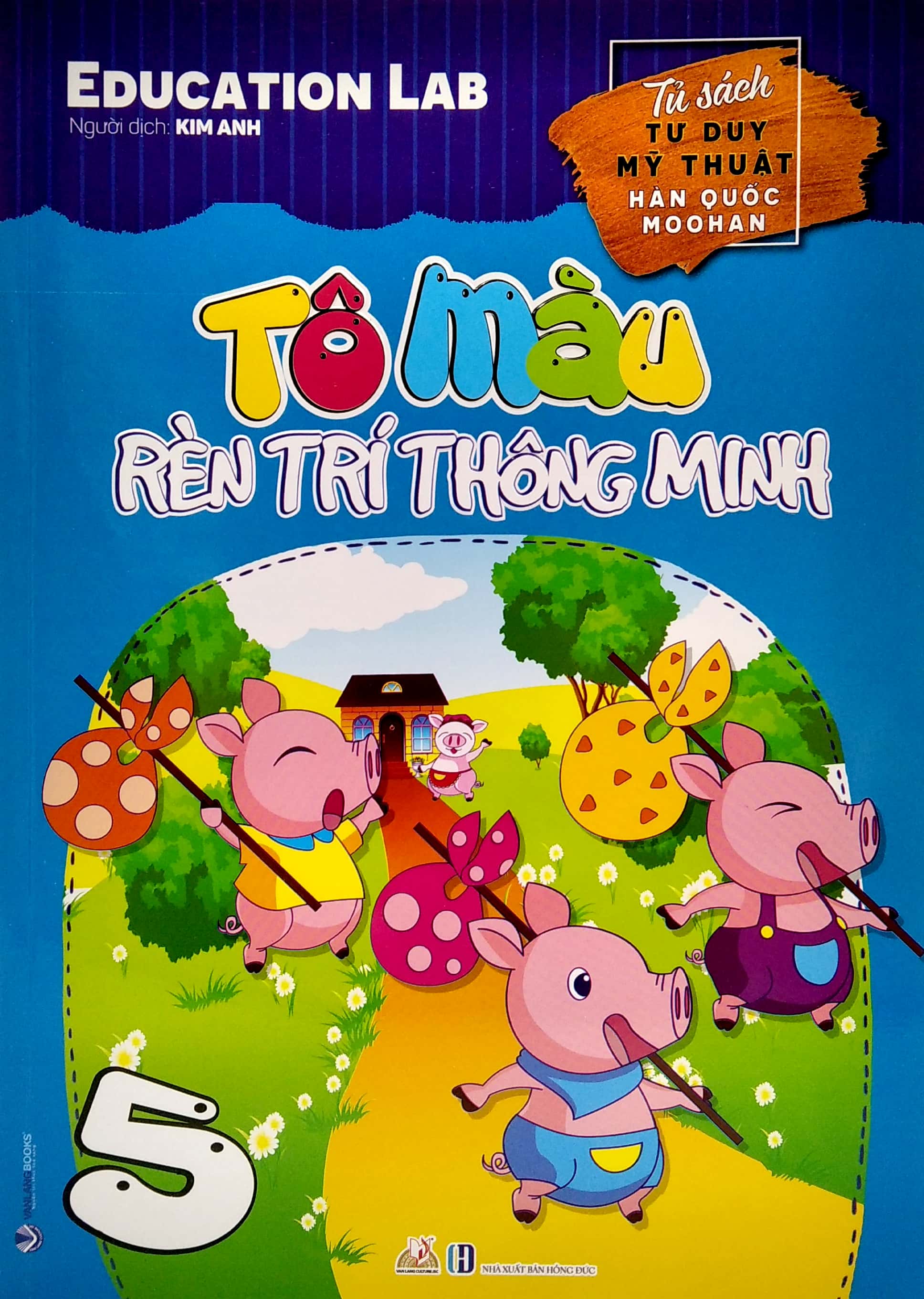 bộ tô màu rèn luyện trí thông minh tập 5