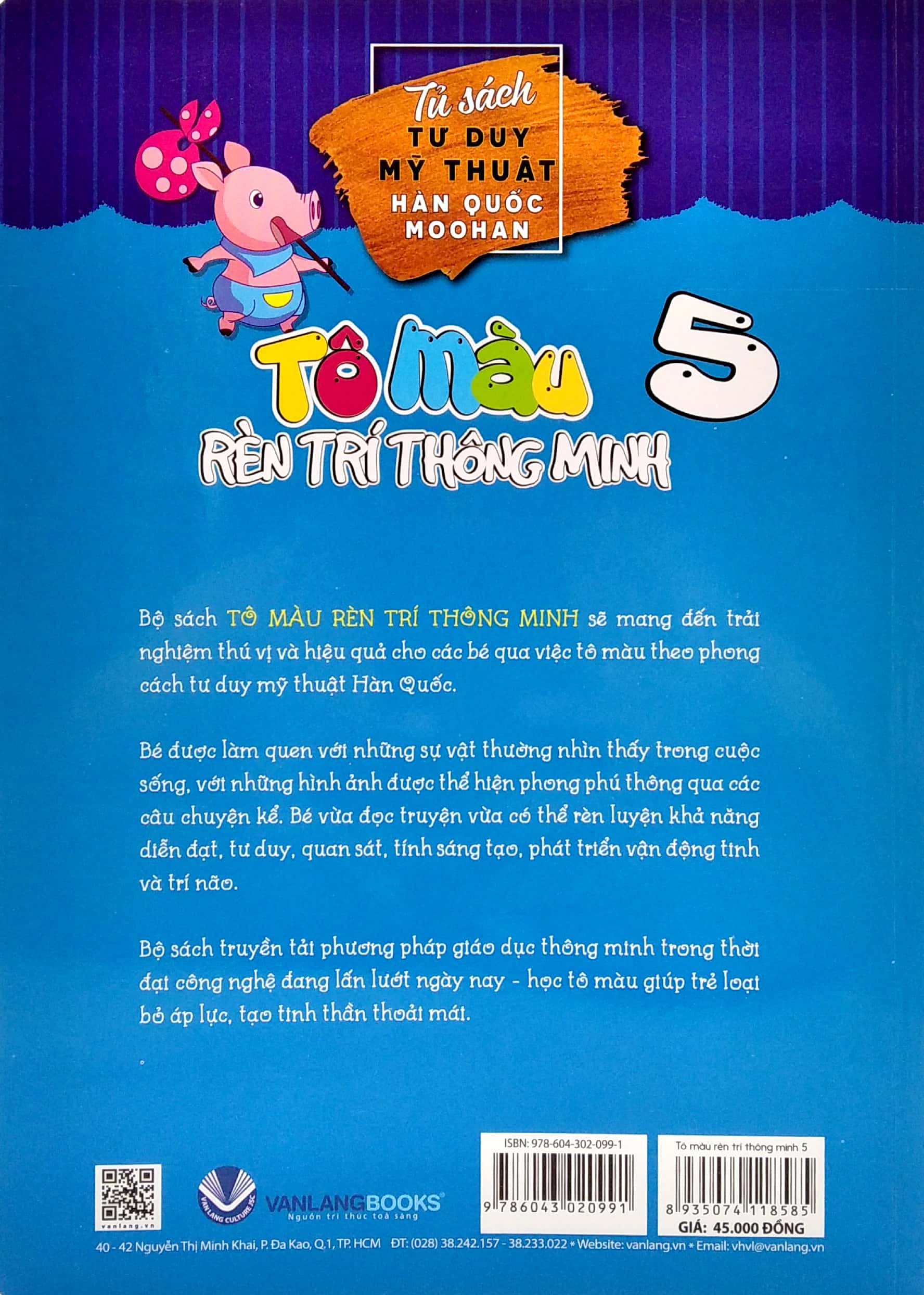 bộ tô màu rèn luyện trí thông minh tập 5