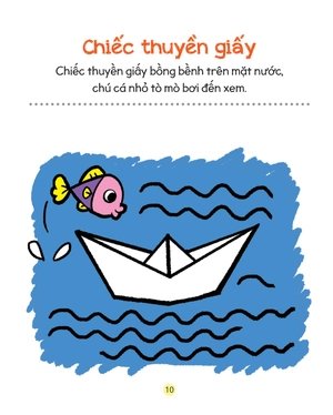 bộ tô màu sáng tạo - phát triển trí não - cấp độ 1