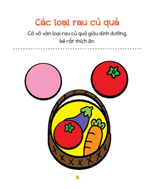 bộ tô màu sáng tạo - phát triển trí não - cấp độ 3