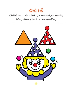 bộ tô màu sáng tạo - phát triển trí não - cấp độ 3