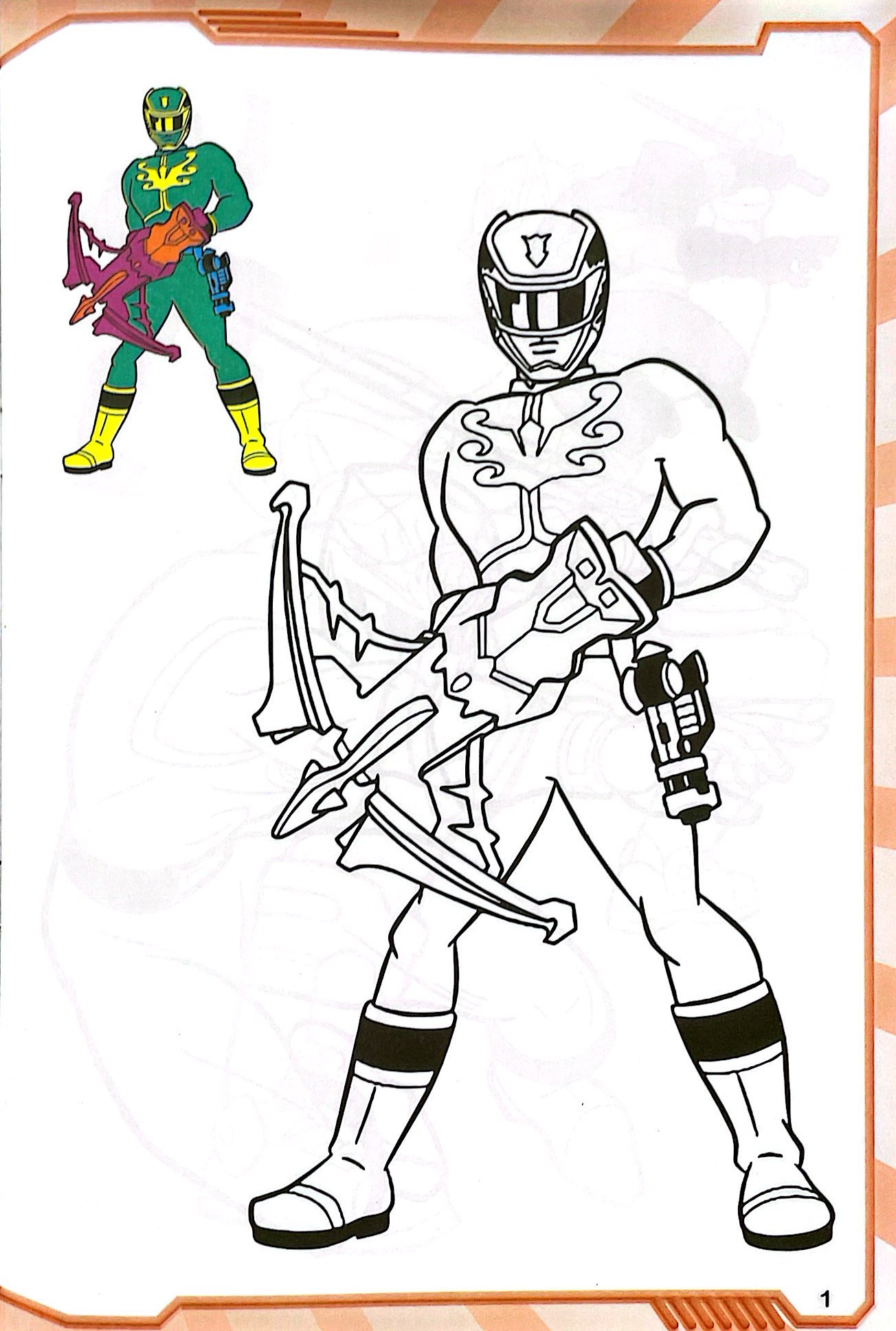 bộ tô màu siêu nhân - quyển 4