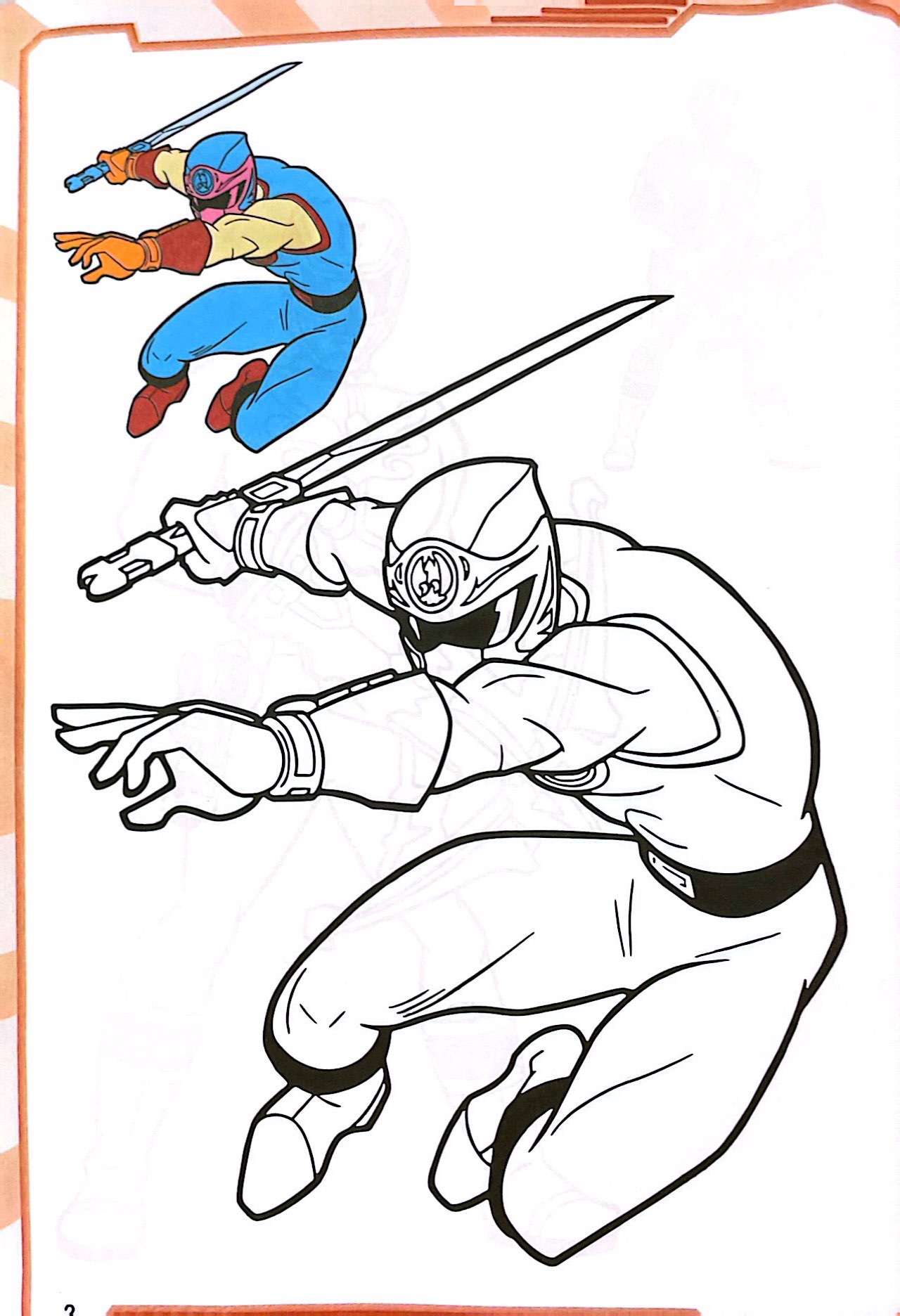 bộ tô màu siêu nhân - quyển 4