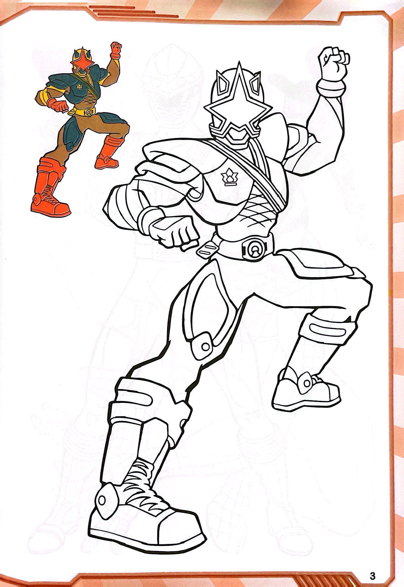 bộ tô màu siêu nhân - quyển 4