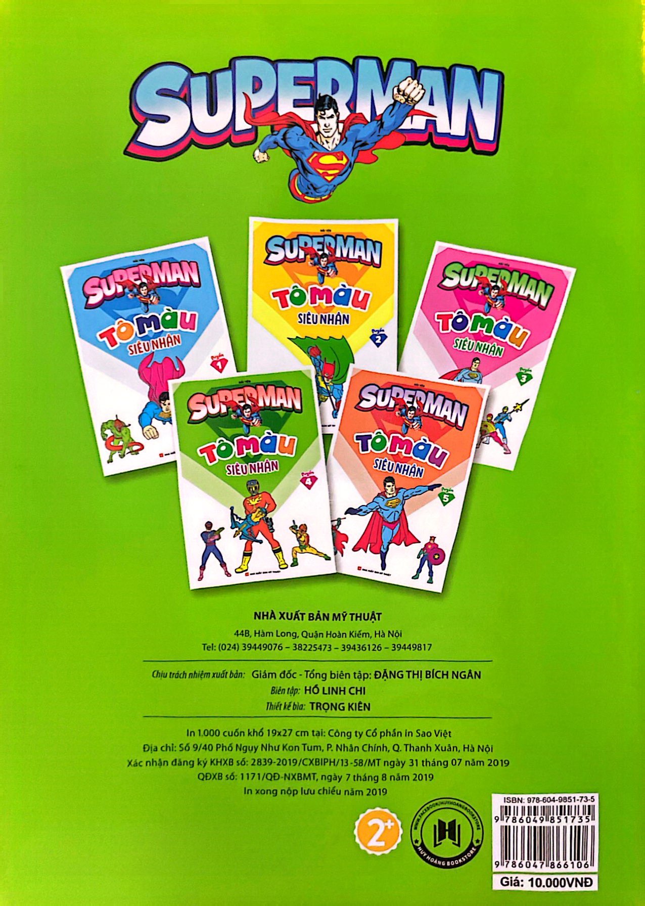 bộ tô màu siêu nhân - quyển 4