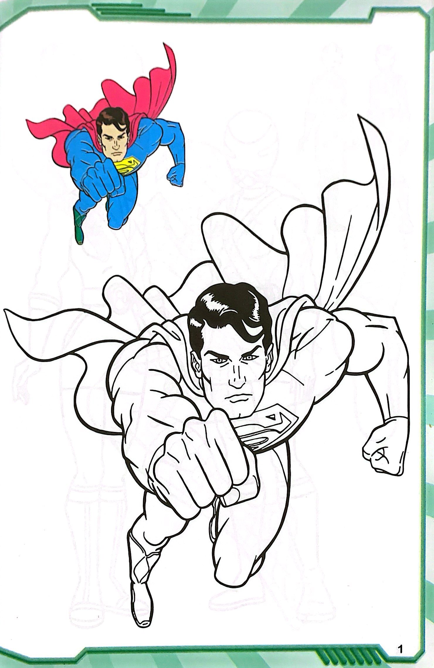 bộ tô màu siêu nhân - quyển 5