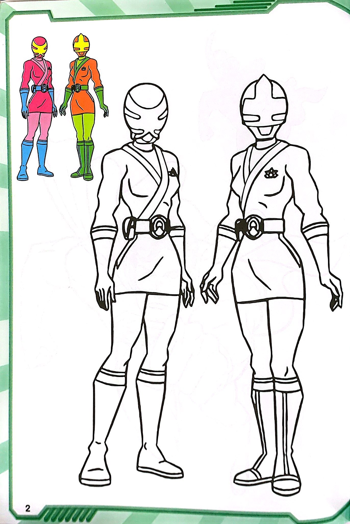 bộ tô màu siêu nhân - quyển 5