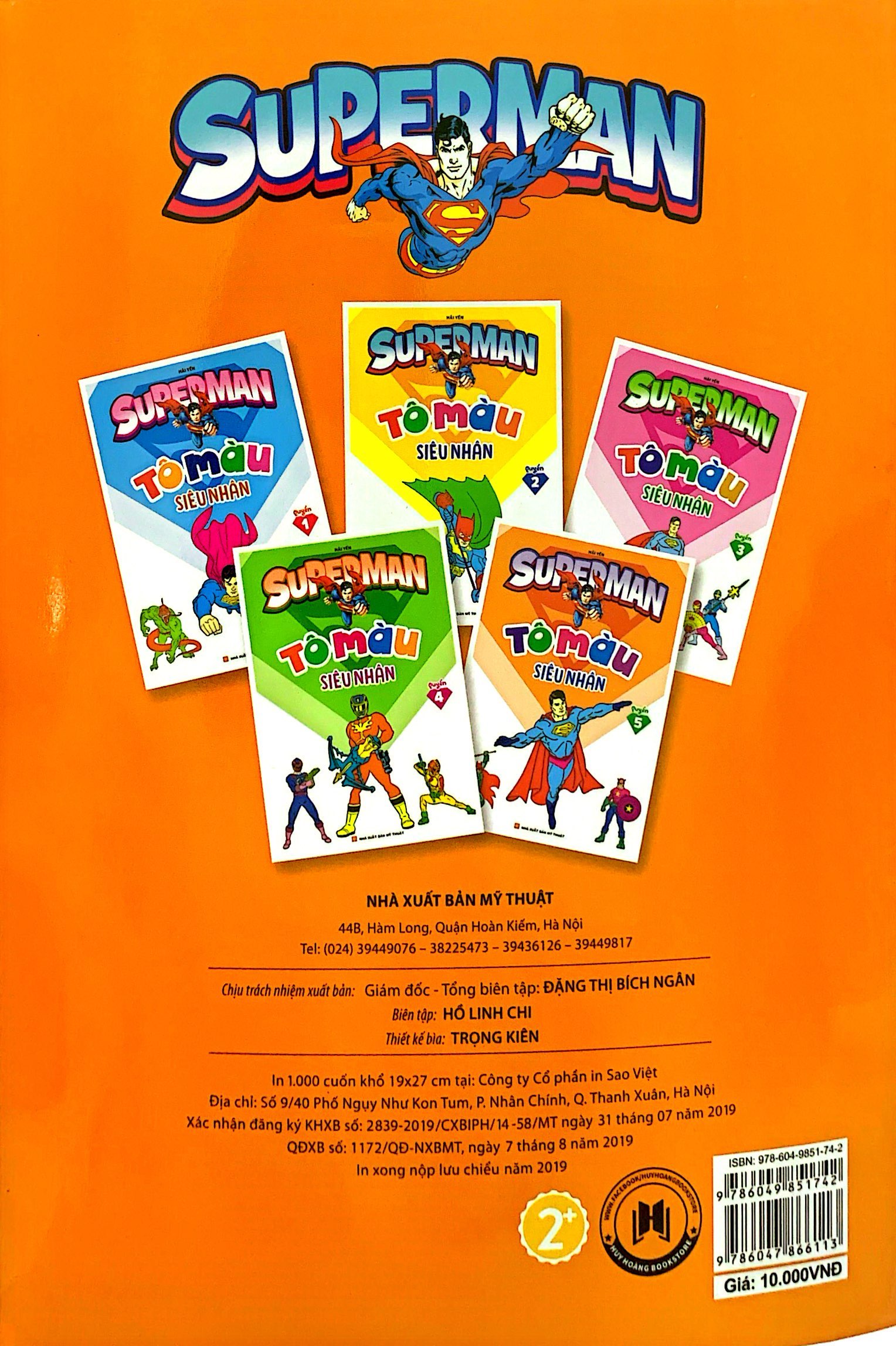 bộ tô màu siêu nhân - quyển 5