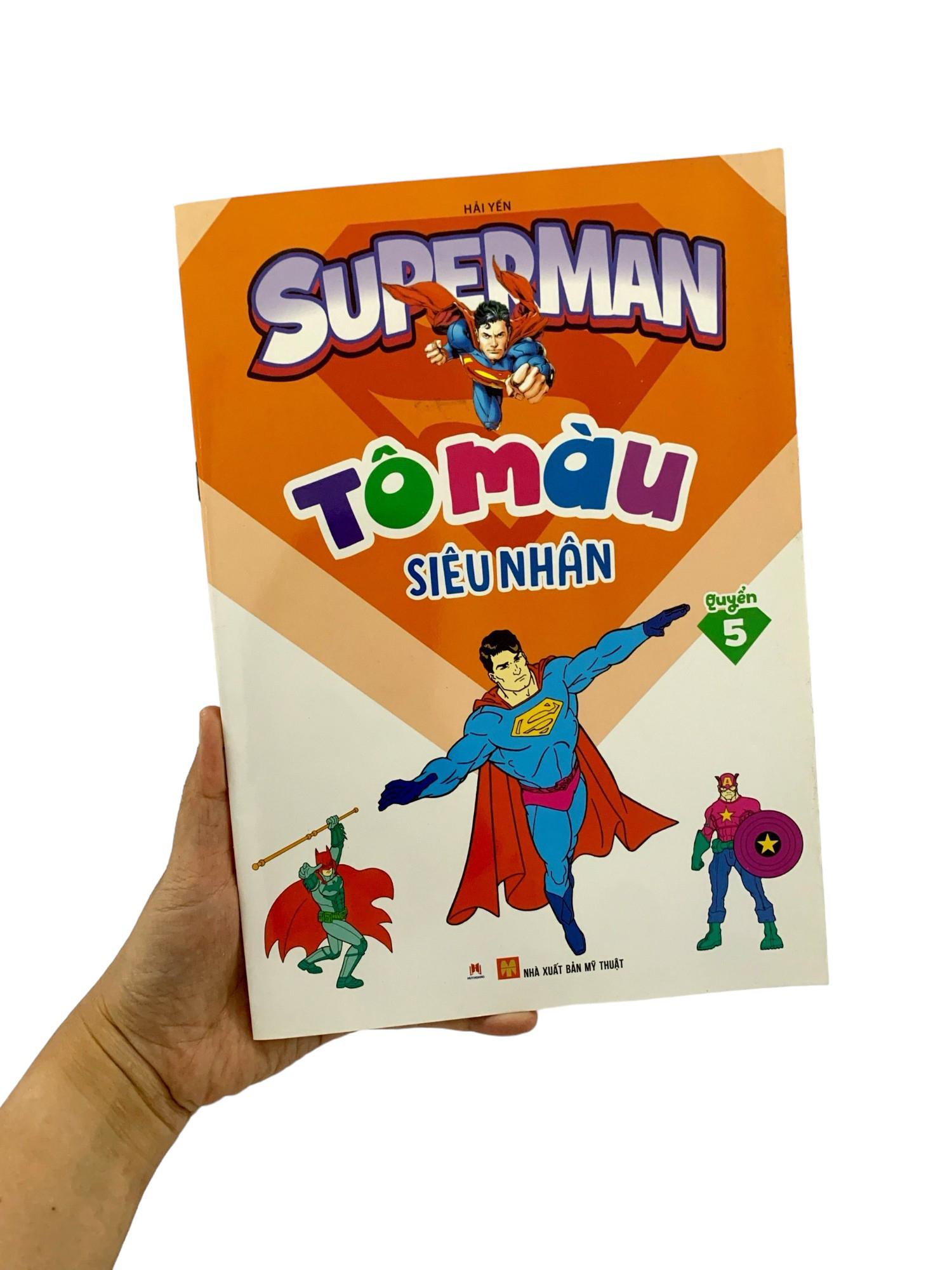 bộ tô màu siêu nhân - quyển 5