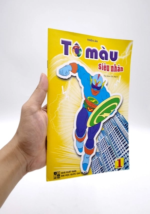 bộ tô màu siêu nhân - tập 1
