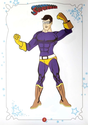 bộ tô màu superman - tập 2