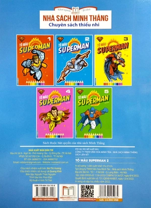 bộ tô màu superman - tập 2