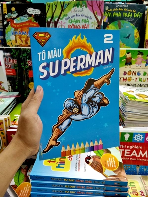 bộ tô màu superman - tập 2