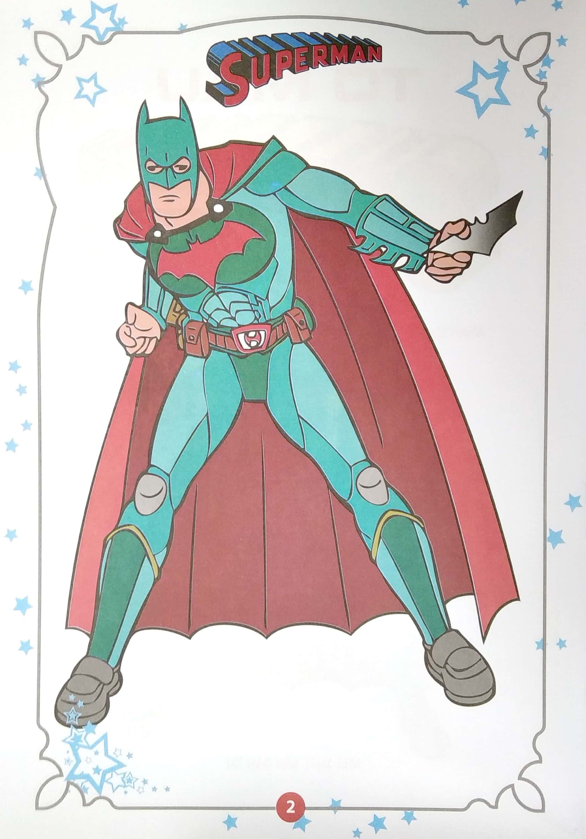 bộ tô màu superman - tập 3