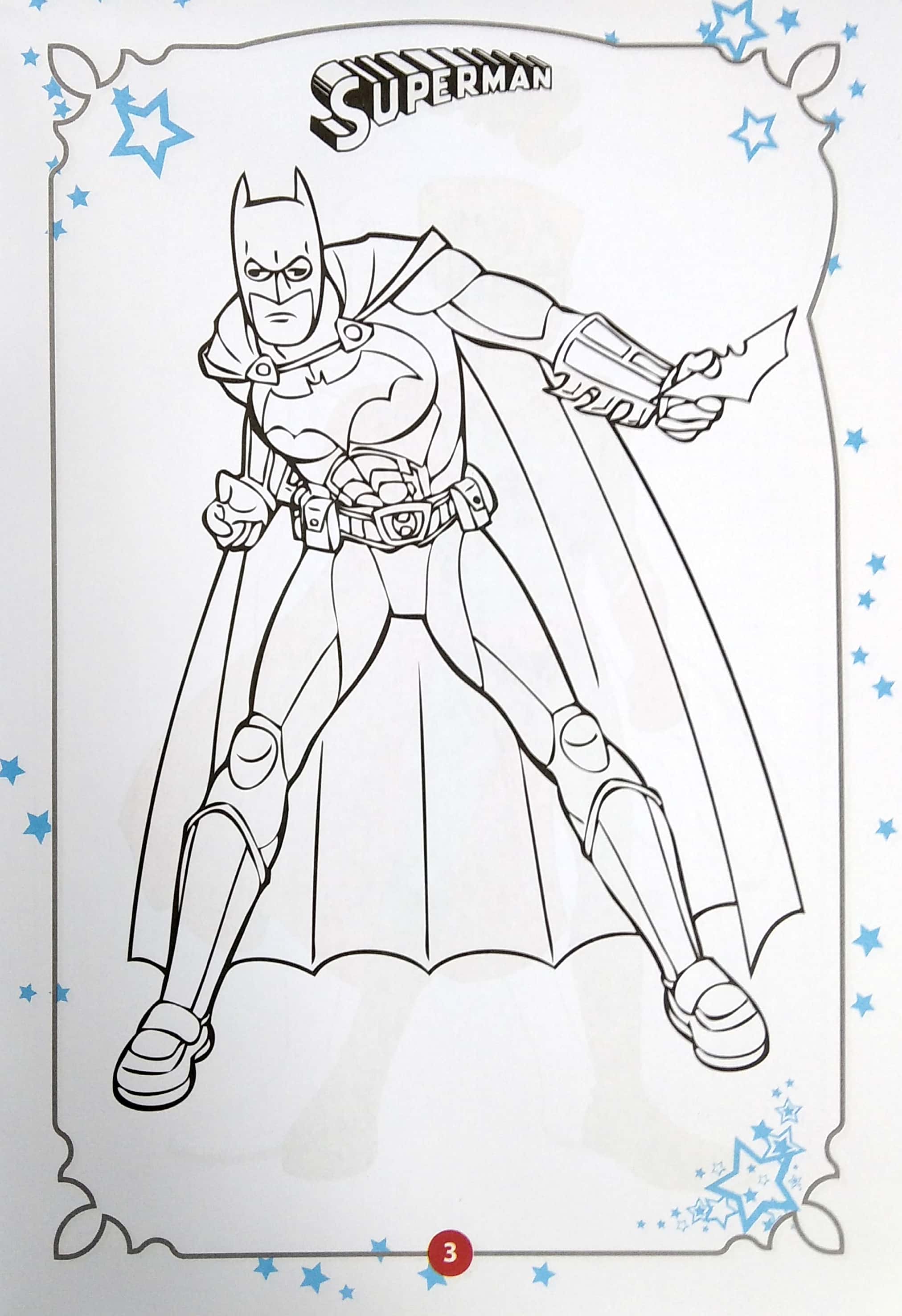 bộ tô màu superman - tập 3