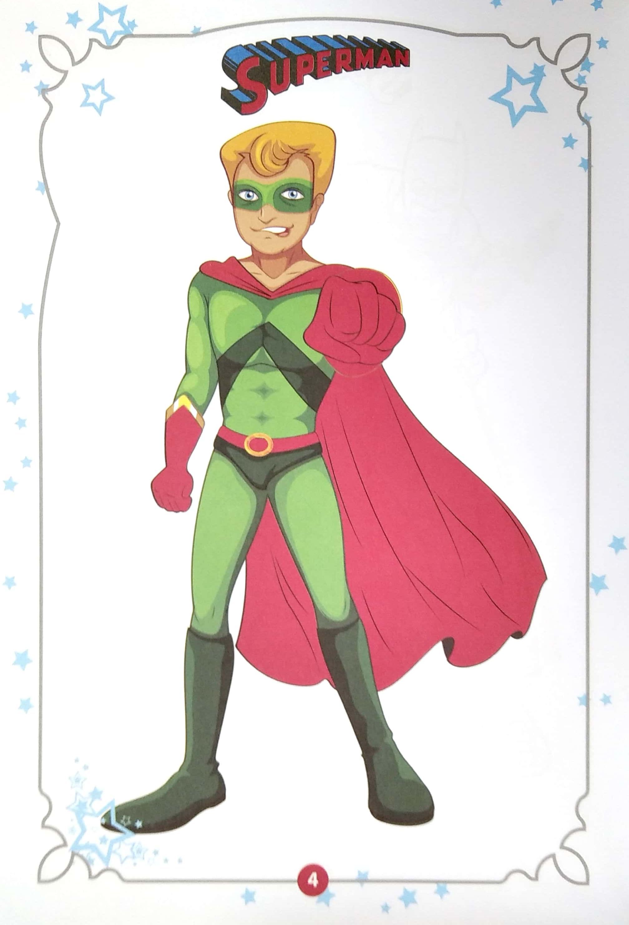 bộ tô màu superman - tập 3