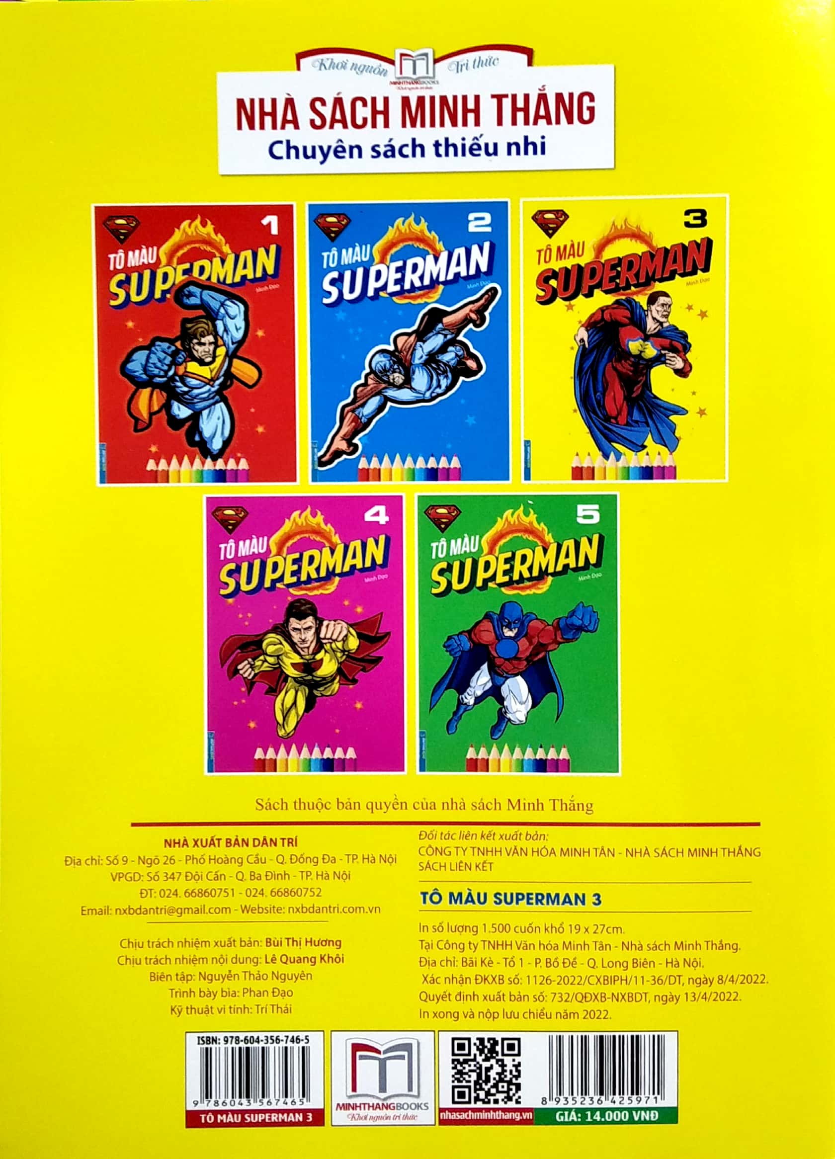 bộ tô màu superman - tập 3