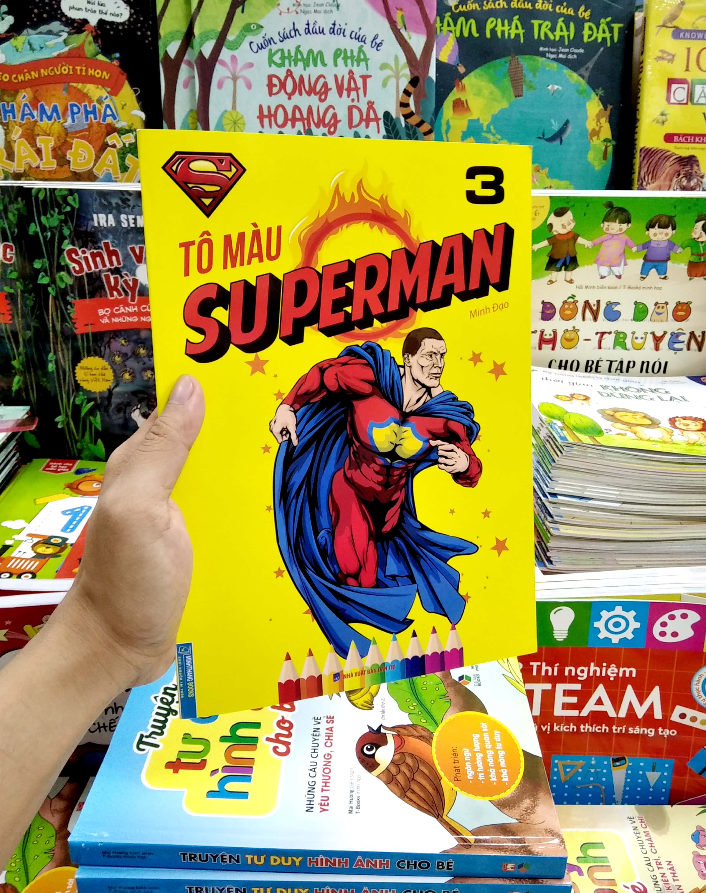 bộ tô màu superman - tập 3