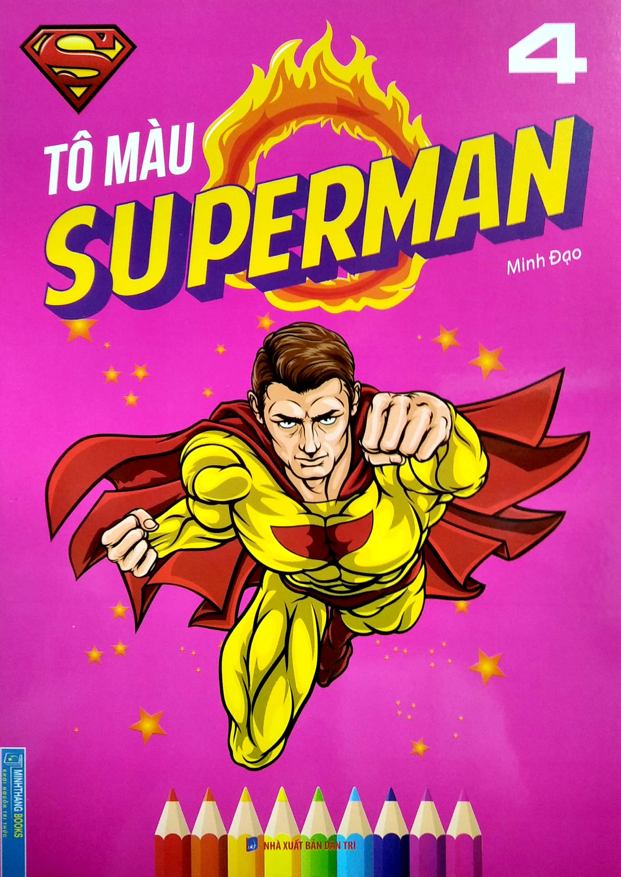 bộ tô màu superman - tập 4