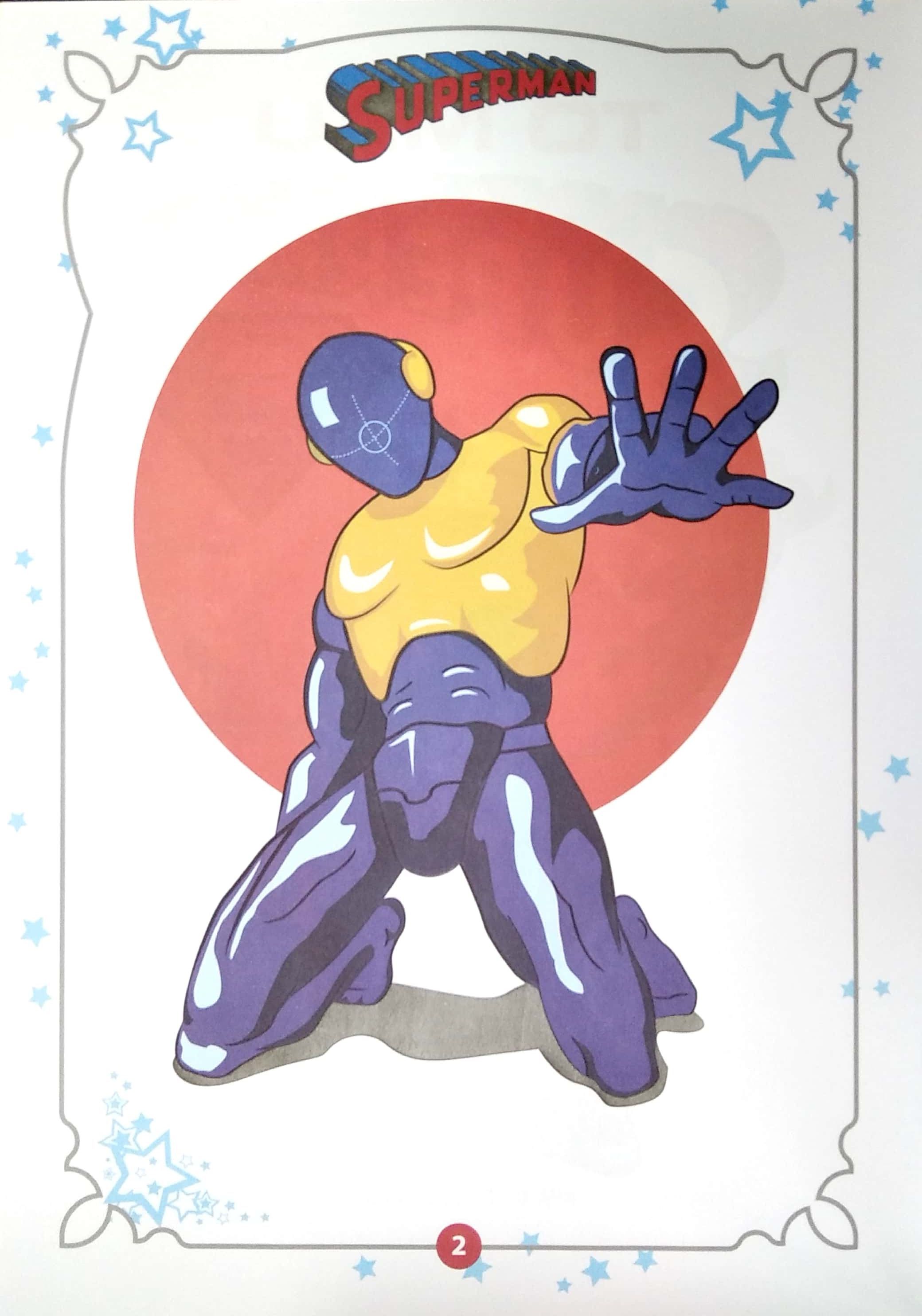 bộ tô màu superman - tập 4