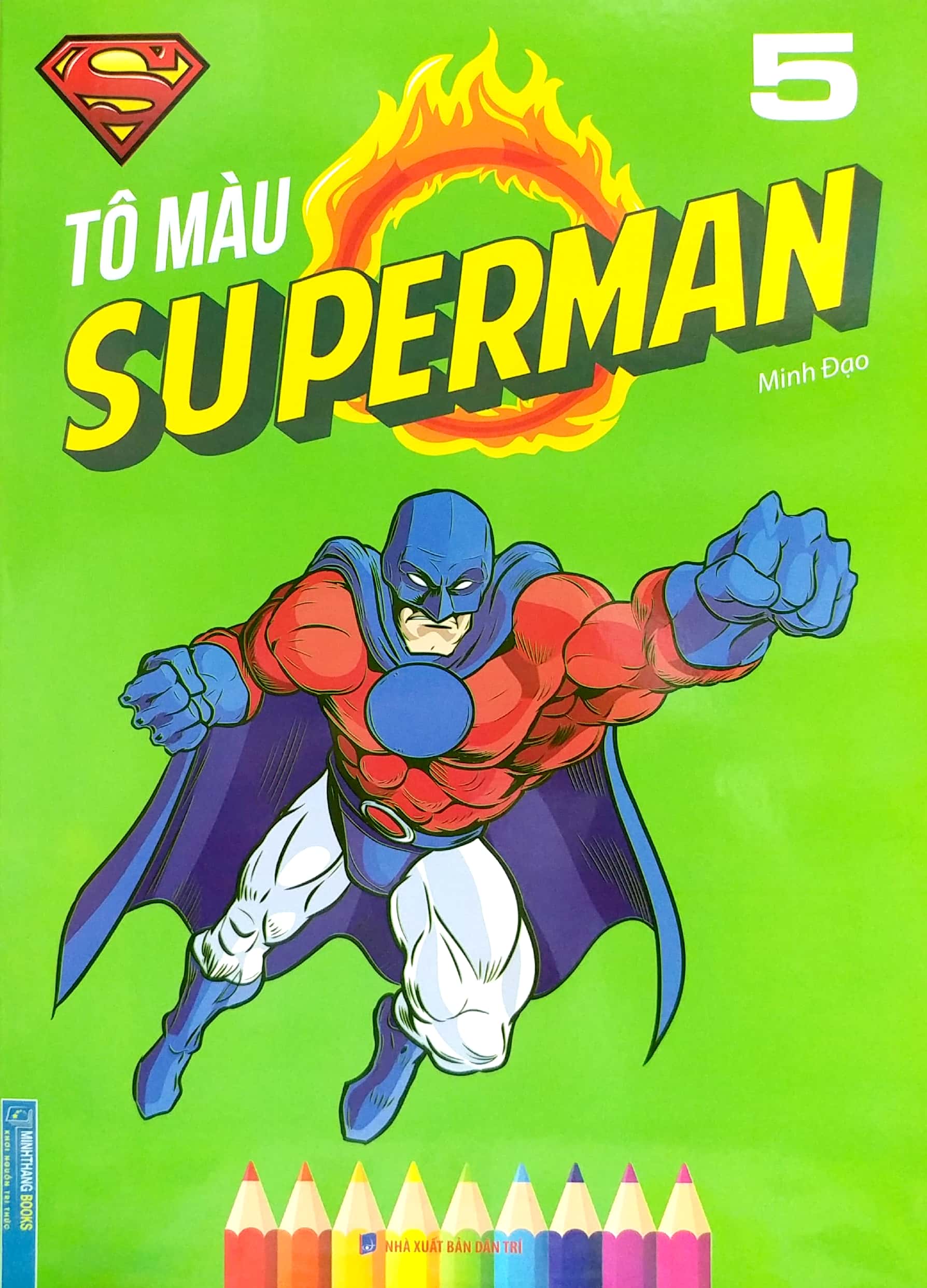 bộ tô màu superman - tập 5