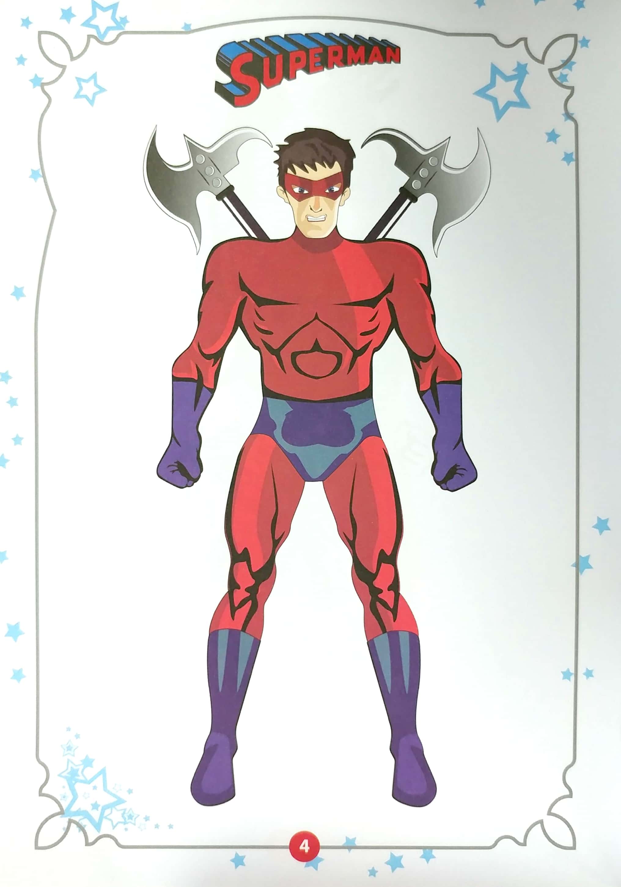 bộ tô màu superman - tập 5