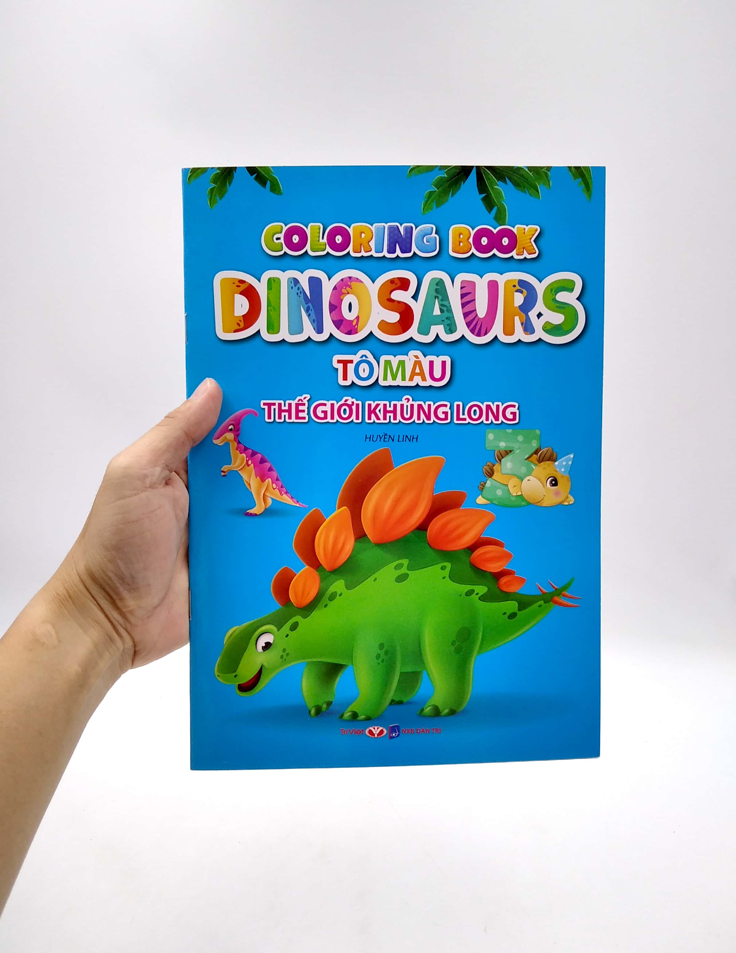 bộ tô màu thế giới khủng long dinosaurs 3