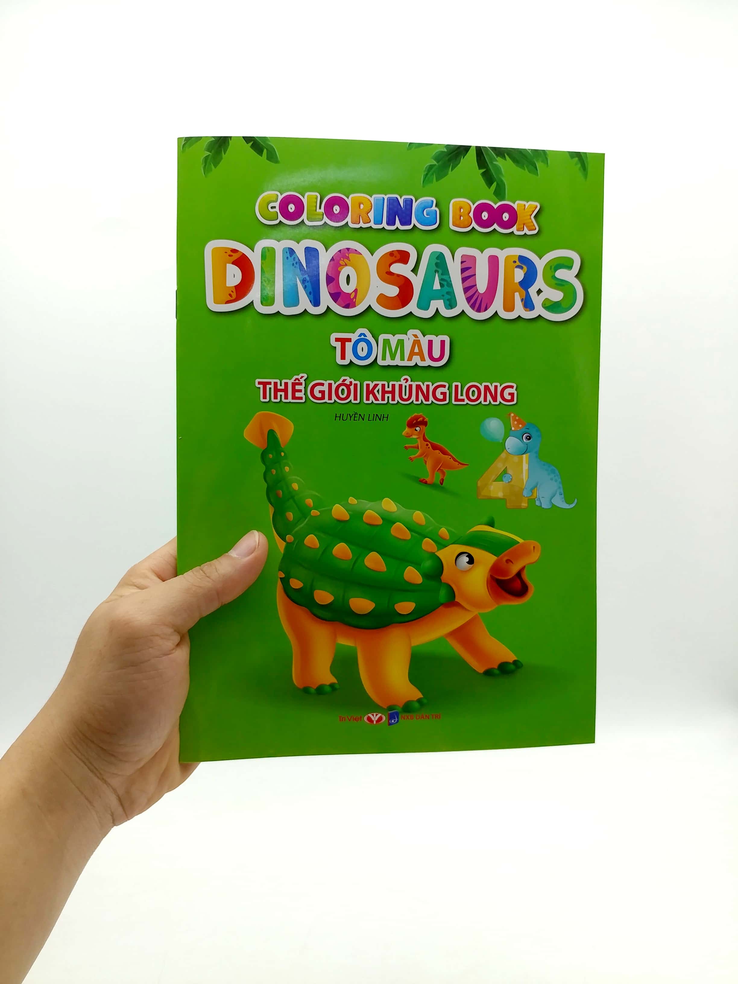 bộ tô màu thế giới khủng long dinosaurs 4