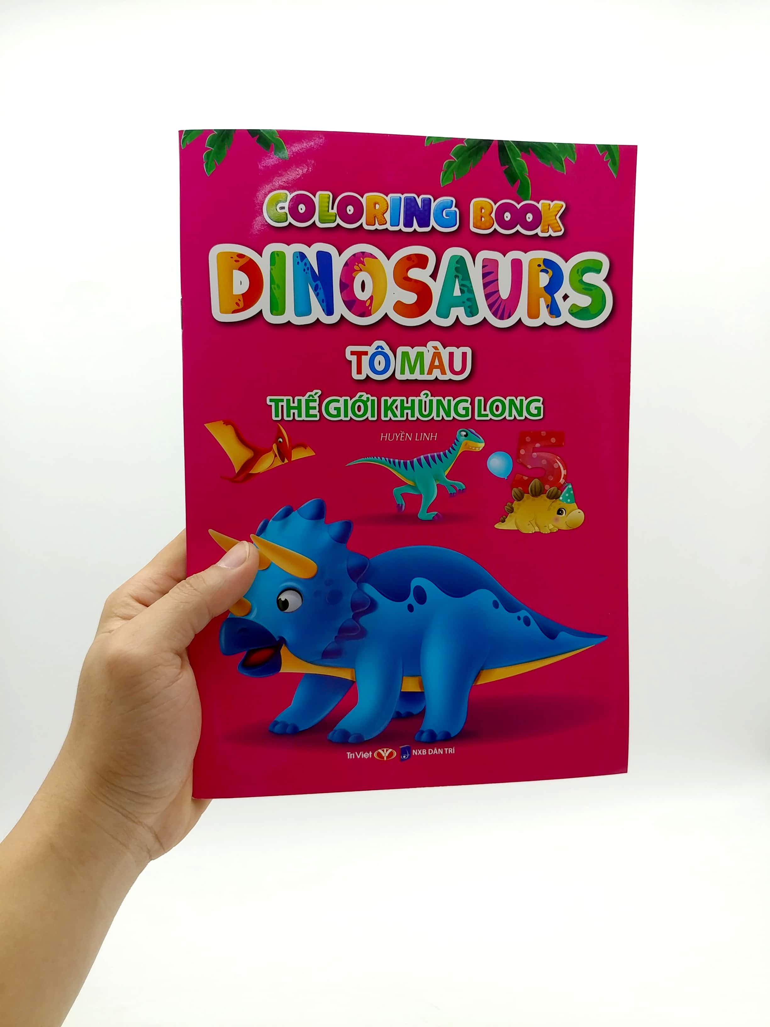 bộ tô màu thế giới khủng long dinosaurs 5