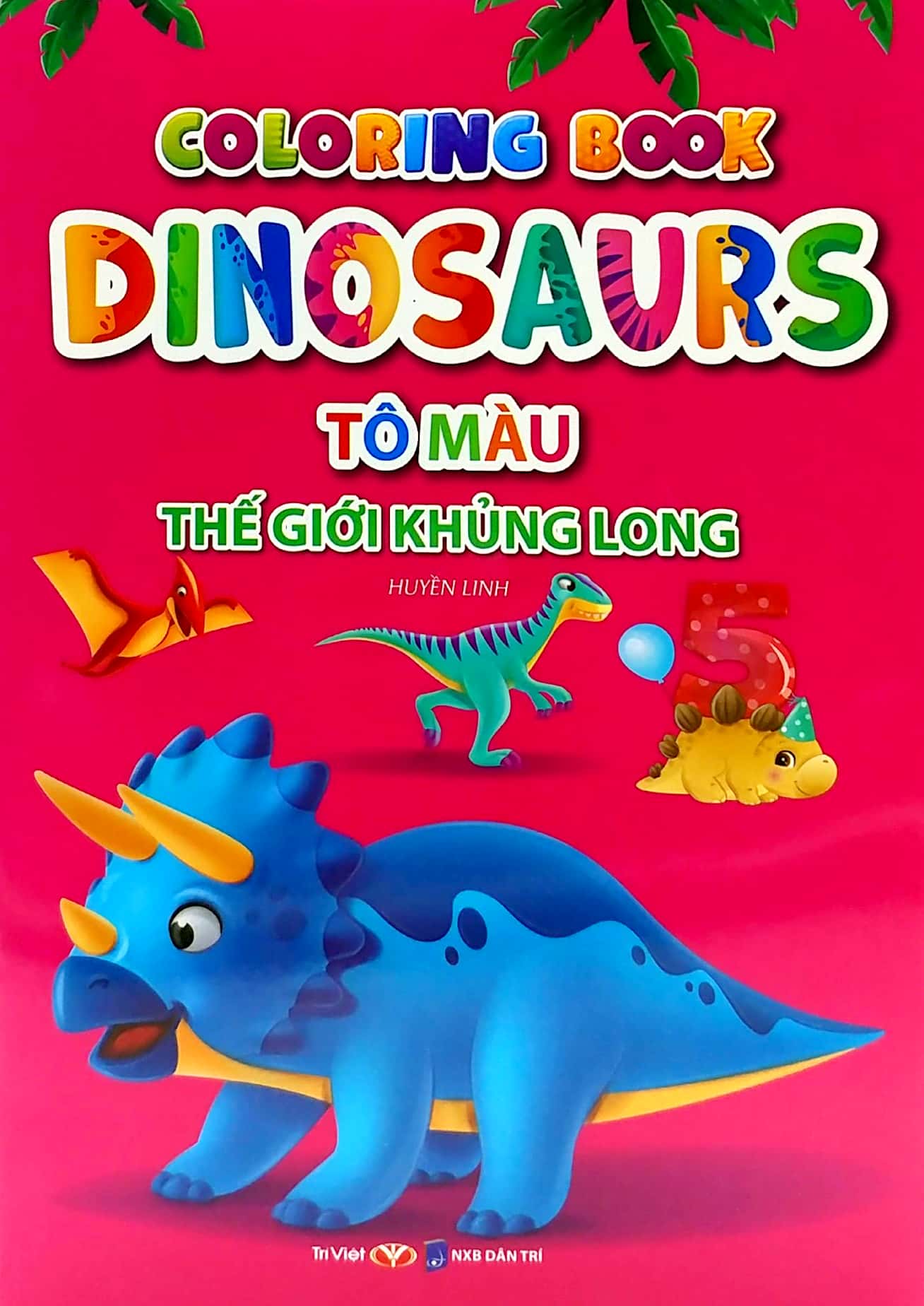 bộ tô màu thế giới khủng long dinosaurs 5
